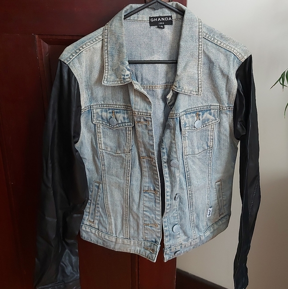 Coats | Ghanda Denim Jacket | Poshmark